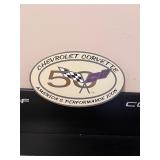 Set of 2 Chevrolet Corvette 50 Years Display Racks with Diecast Models