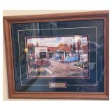 Full Service by Ken Zylla Framed Print 21x17 Inches
