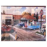 Full Service by Ken Zylla Framed Print 21x17 Inches
