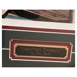 Framed Ken Zylla "Lakefront Treasury" Limited Edition Print 3847/9600