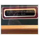 Reflections of Main St. Framed Limited Edition Print by Ken Zylla
