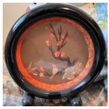 Set of 4 Chinese Ceramic Figures with Colorful Detailing