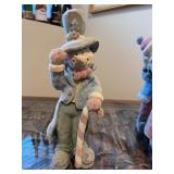 Set of 4 Decorative Snowman Figurines Holiday Collectibles