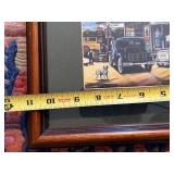 Set of 2 Framed Americana Prints by Pamela C. Renfrew