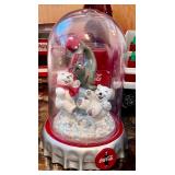 Coca-Cola Collectibles Lot: Plush Bears, Die-Cast Trucks, Sm Glass Globe, Playing Cards