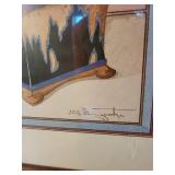 Pair of Framed Bonsai Tree Prints by J.C.G. Swaarte 18x22 Inches