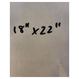 Pair of Framed Bonsai Tree Prints by J.C.G. Swaarte 18x22 Inches