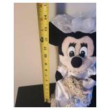 Disney Mickey and Minnie Mouse Wedding Plush Doll Set 13 Inch
