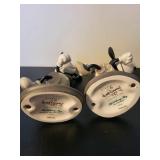 Set of 4 Walt Disney Classics Collection Figurines Mickey Minnie Donald Figures