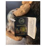 Pair of Nyform Norwegian Troll Figurines with Hair and Tags