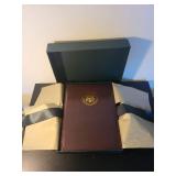 Lot of 2 World Reserve Monetary Exchange Currency Albums with Slipcases