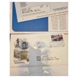 50-State Greetings First Day Covers Album by Postal Commemorative Society