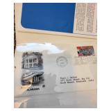50-State Greetings First Day Covers Album by Postal Commemorative Society