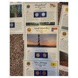 Statehood Quarters Collection Postal Commemorative Society Album