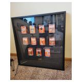 Framed Wheaties 75 Years of Champions Commemorative Cereal Box Collection