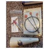 Collection of Band Music Books, Instruments Accessories, CDs, and Cleaning Kit