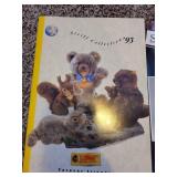 Steiff Club USA Binder with 1993-1995 Catalogs and Magazines Collection