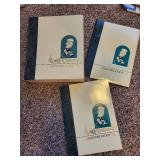 Walt Disney Classics Collection Collectors Society Binder with Catalogs and Ephemera
