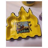 Aladdin Las Vegas Souvenir Collection Mugs, Shot Glasses, Ashtray, Trinkets