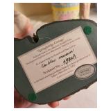 Easter Bunny Figurine Collection with Springbridge Cottage and Vintage Decor