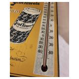 ScotTowels 50th Anniversary Vintage Wall Thermometer Sign 1931-1981