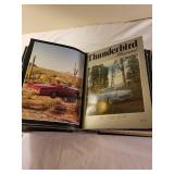 Thunderbird Illustrated Magazine Collection in Binder 1955-1976