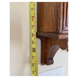 Regulator Clock - Oak Wall Case, Glass Front, Pendulum