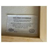 Norman Rockwell Gallery Main Street, Stockbridge Canvas Reproduction - Framed (1991)