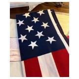 US Flag Fabric Panels - Star Field & Stripes Assorted Patriotic Textiles