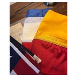 US Flag Fabric Panels - Star Field & Stripes Assorted Patriotic Textiles