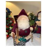 Santa Claus Figurines & Christmas Decor Collection - Assorted Holiday Figures