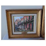 Set of 3 Brad Thompson Framed New Orleans Lithographs