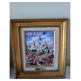 Set of 3 Brad Thompson Framed New Orleans Lithographs