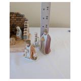 1981 Goebel W. Germany Nativity Set for JCPenney with Stable and 5 Figures