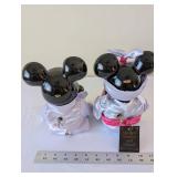 Musical Mickey and Minnie Mouse Dolls in Satin Outfits