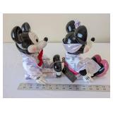 Musical Mickey and Minnie Mouse Dolls in Satin Outfits