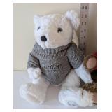 Cartier Pilou 1999 Collector Bear and Polo Holiday Bear with Sweaters