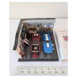 Danbury Mint "The Speed Shop" Diorama with Cadillac Allante Story Tape Sets