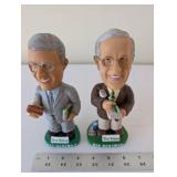 Pair of Sid Hartman Star Tribune Bobblehead Figures
