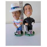 Set of 2 Senior PGA Tour Bobblehead Figures Chi Chi Rodriguez Gary Player