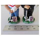 Set of 2 Senior PGA Tour Bobblehead Figures Chi Chi Rodriguez Gary Player