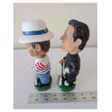 Set of 2 Senior PGA Tour Bobblehead Figures Chi Chi Rodriguez Gary Player