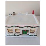 Set of 5 Hawthorne Village Coca-Cola Holiday Village Buildings