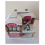 Set of 5 Hawthorne Village Coca-Cola Holiday Village Buildings