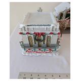 Set of 5 Hawthorne Village Coca-Cola and Grand Central Holiday Village Buildings