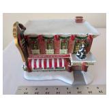 Set of 5 Hawthorne Village Coca-Cola and Grand Central Holiday Village Buildings