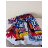 Collection of Soccer and Football Club Scarves