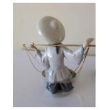 Set of 3 Lladro Porcelain Asian Figurines