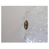 Lot of 3 Decorative Items: Ceramic Planter, Crystal Bowl, and Small Glass Vase