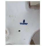 Set of 2 Lladro Geisha Porcelain Figurines with Floral Details